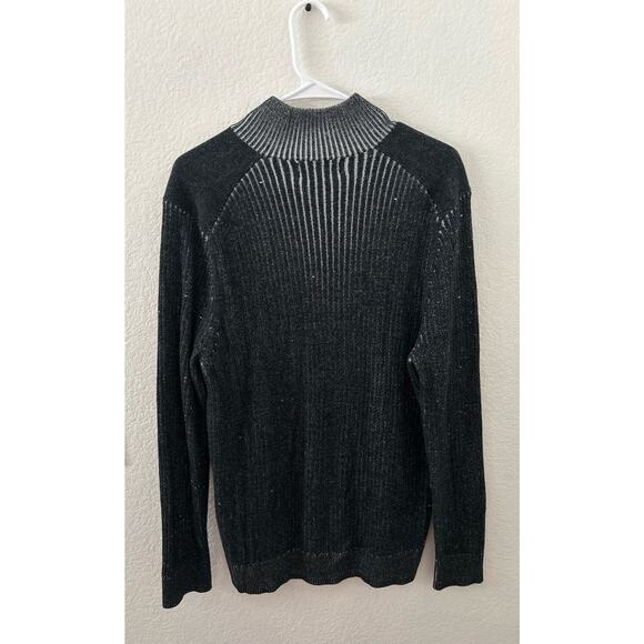 Bundle I.N.C International Concepts Pullover Gray Black Sweaters Men's Size XL - Picture 3 of 9